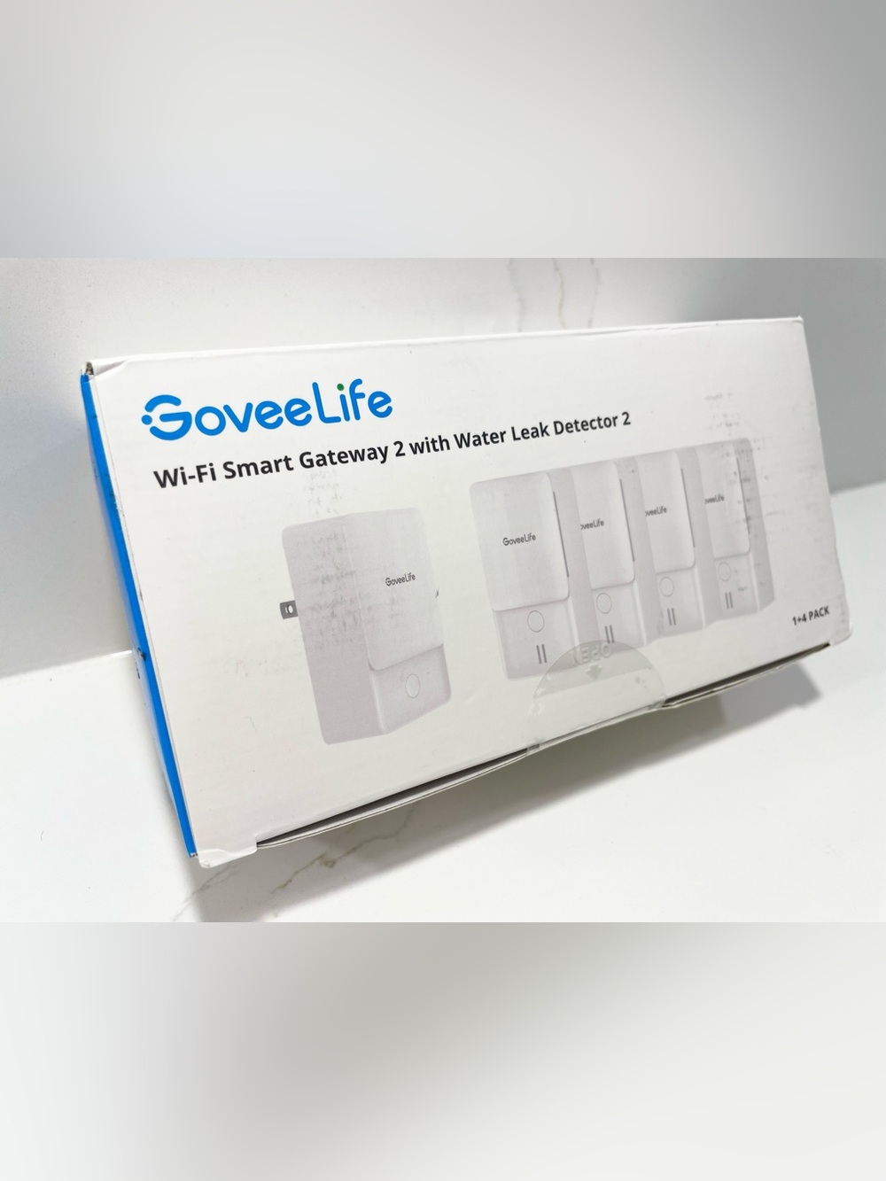 GoveeLife WiFi Water Leak Detector 2 for Home. Brand New. Sealed Box.